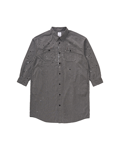 CHAMBRAY DRESS W