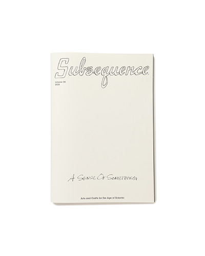 Subsequence Magazine Vol.8