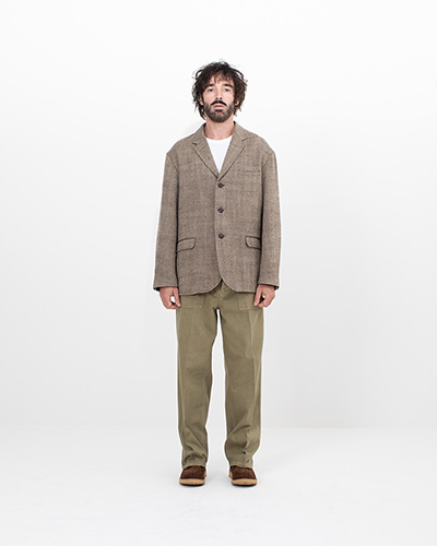 BURNSTONE BLAZER TWEED
