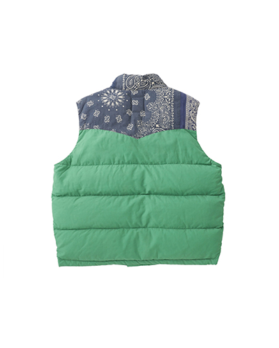 KERCHIEF DOWN VEST