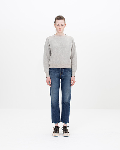 CARREE SWEAT L/S (FINE WOOL) W