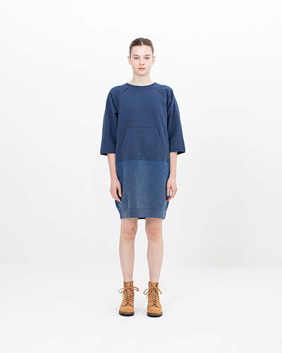 SWEAT DRESS CRASH W