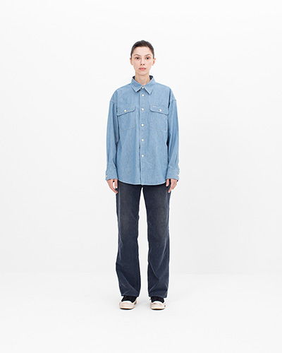 LANEE CHAMBRAY L/S W